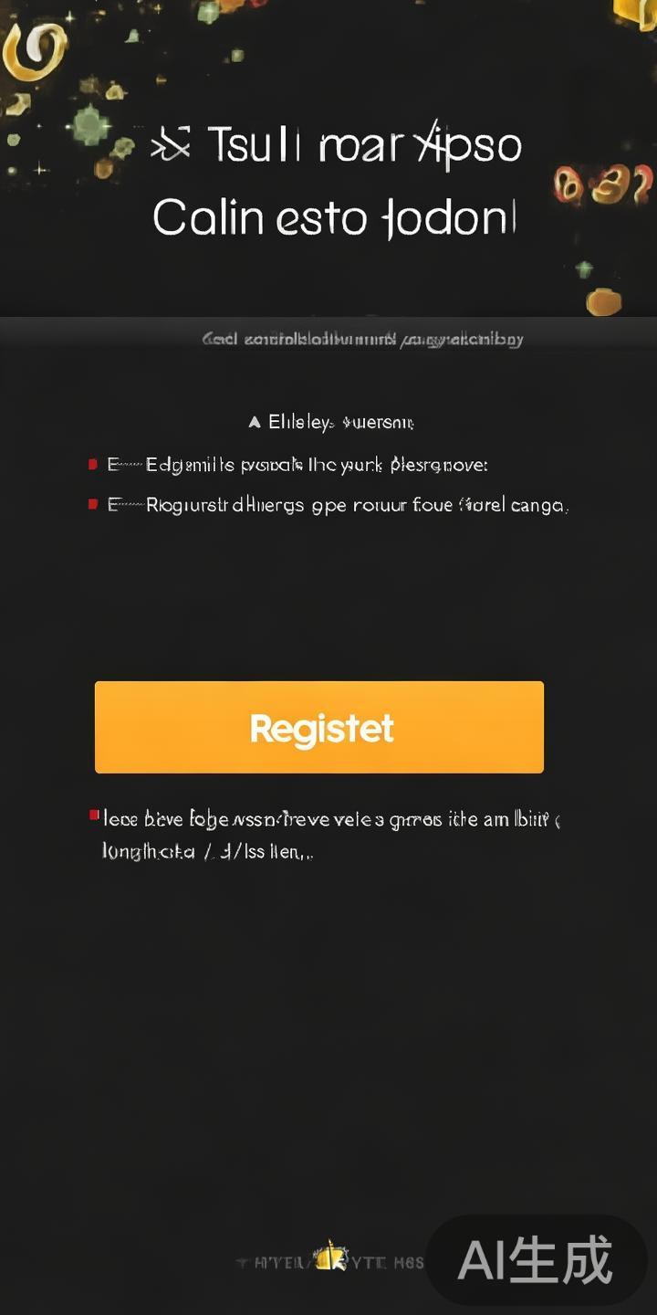 想要开启您的线上娱乐之旅，首要步骤便是完成注册流程